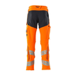Hose mit Knietaschen, ULTIMATE STRETCH  / Gr. 90C50, Hi-vis Orange/Schwarzblau Produktbild Additional View 2 S