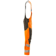 Latzhose, Knietaschen, Stretch-Einsätze  / Gr. 82C46, Hi-vis  Orange/Dunkelanthrazit Produktbild Additional View 3 S