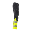 Hose mit Knietaschen, ULTIMATE STRETCH  / Gr. 90C46, Schwarzblau/Hi-vis Gelb Produktbild Additional View 3 S