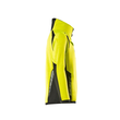 Fleecepullover für  Kinder,Reißverschluss Microfleecejacke  für Kinder / Gr. 128, Hi-vis Gelb/Schwar Produktbild Additional View 3 S