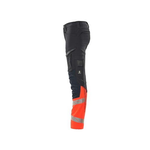 Hose für Kinder, ULTIMATE STRETCH / Gr.  104, Schwarzblau/Hi-vis Rot Produktbild Additional View 1 L