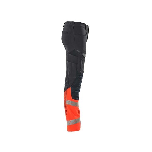 Hose für Kinder, ULTIMATE STRETCH / Gr.  104, Schwarzblau/Hi-vis Rot Produktbild Additional View 3 L