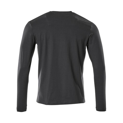T-Shirt, Langarm, Modern Fit, ProWash®  / Gr. M  ONE, Schwarzblau Produktbild Additional View 2 L