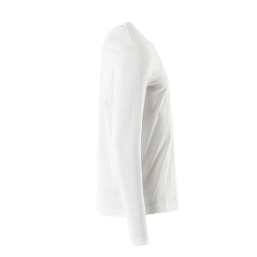 T-Shirt, Langarm, Modern Fit, ProWash®  / Gr. M  ONE, Weiß Produktbild Additional View 3 L