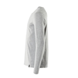 T-Shirt, Langarm, Modern Fit, ProWash®  / Gr. 4XLONE, Grau-meliert Produktbild Additional View 1 S