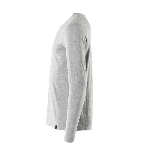 T-Shirt, Langarm, Modern Fit, ProWash®  / Gr. M  ONE, Grau-meliert Produktbild Additional View 1 L