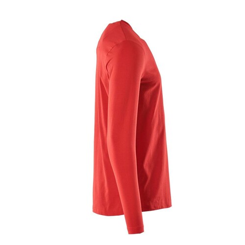 T-Shirt, Langarm, Modern Fit, ProWash®  / Gr. 4XLONE, Verkehrsrot Produktbild Additional View 3 L