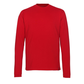 T-Shirt, Langarm, Modern Fit, ProWash®  / Gr. M  ONE, Verkehrsrot Produktbild