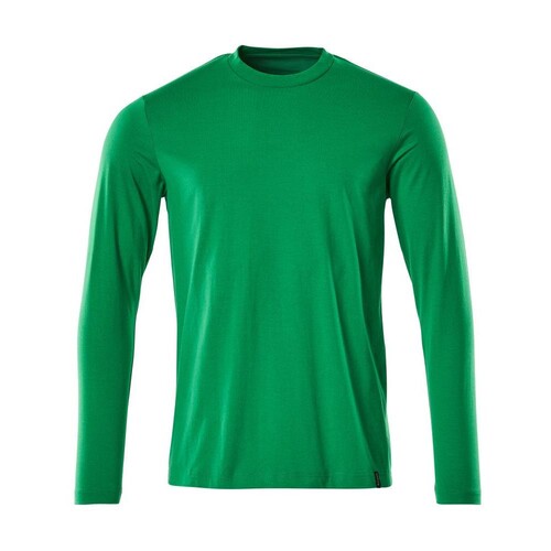 T-Shirt, Langarm, Modern Fit, ProWash®  / Gr. 6XLONE, Grasgrün Produktbild