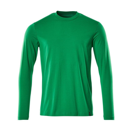T-Shirt, Langarm, Modern Fit, ProWash®  / Gr. M  ONE, Grasgrün Produktbild