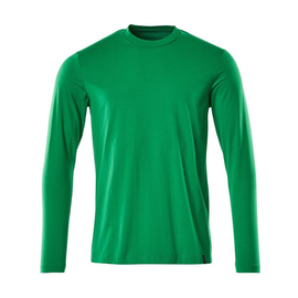 T-Shirt, Langarm, Modern Fit, ProWash®  / Gr. XS ONE, Grasgrün Produktbild