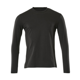 T-Shirt, Langarm, Modern Fit, ProWash®  / Gr. M  ONE, Vollschwarz Produktbild