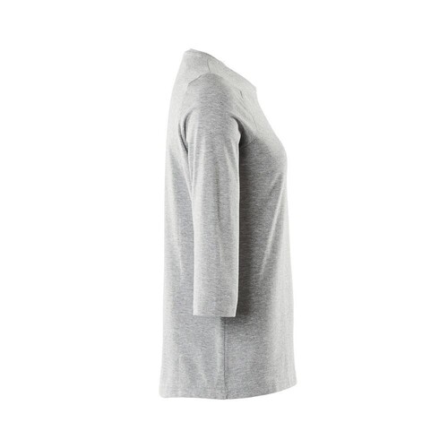 T-Shirt mit Y Arm, Damen, ProWash® /  Gr. XL ONE, Grau-meliert Produktbild Additional View 3 L