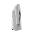 T-Shirt mit Y Arm, Damen, ProWash® /  Gr. XS ONE, Grau-meliert Produktbild Additional View 1 S