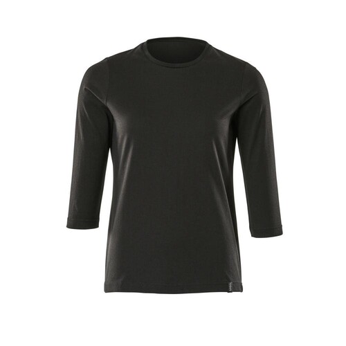 T-Shirt mit ¾ Arm, Damen, ProWash® /  Gr. 3XLONE, Vollschwarz Produktbild
