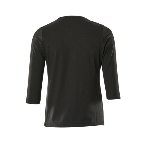 T-Shirt mit Y Arm, Damen, ProWash® /  Gr. XS ONE, Vollschwarz Produktbild Additional View 2 L