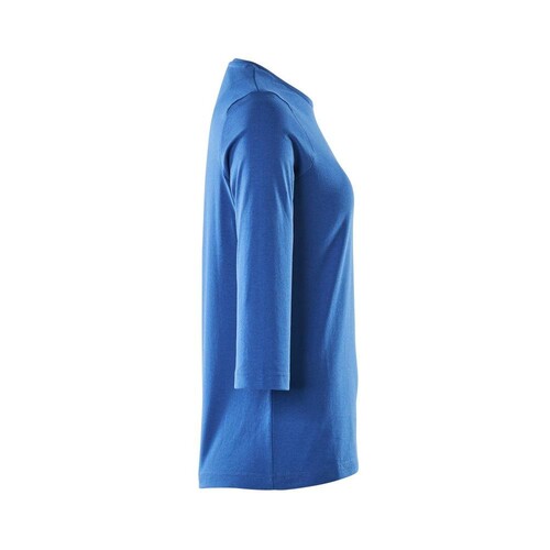 T-Shirt mit Y Arm, Damen, ProWash® /  Gr. 3XLONE, Azurblau Produktbild Additional View 3 L