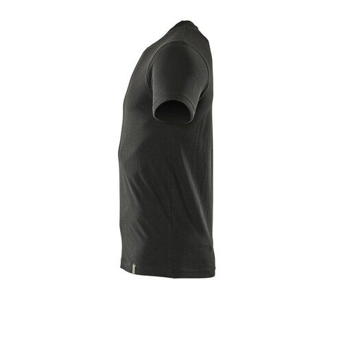 T-Shirt, moderne Passform / Gr. L  ONE,  Vollschwarz Produktbild Additional View 1 L