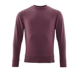 Sweatshirt,moderne Passform / Gr.  4XLONE, Bordeaux Produktbild