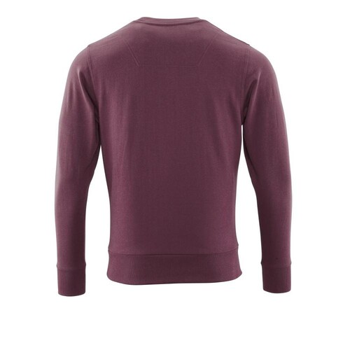 Sweatshirt,moderne Passform / Gr.  6XLONE, Bordeaux Produktbild Additional View 2 L