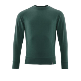 Sweatshirt,moderne Passform / Gr. XS  ONE, Waldgrün Produktbild