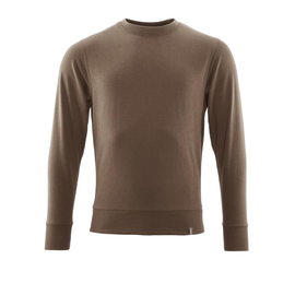 Sweatshirt,moderne Passform / Gr. S   ONE, Dunkel Sandbeige Produktbild
