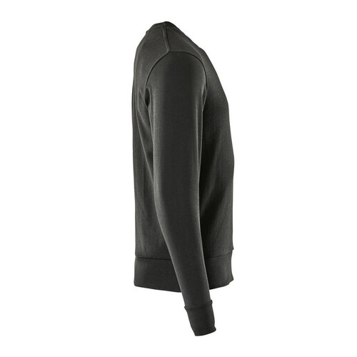 Sweatshirt,moderne Passform / Gr. L   ONE, Vollschwarz Produktbild Additional View 3 L