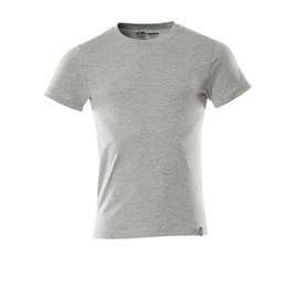 T-Shirt, moderne Passform / Gr. 5XLONE,  Grau-meliert Produktbild