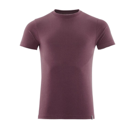 T-Shirt, moderne Passform / Gr. 3XLONE,  Bordeaux Produktbild