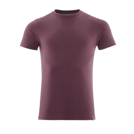 T-Shirt, moderne Passform / Gr. XL ONE,  Bordeaux Produktbild