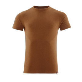 T-Shirt, moderne Passform / Gr. 2XLONE,  Nussbraun Produktbild