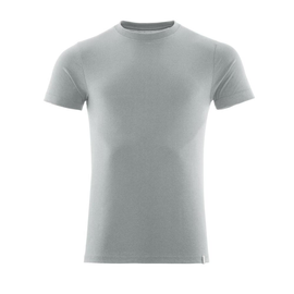 T-Shirt, moderne Passform / Gr. 6XLONE,  Silbergrau Produktbild