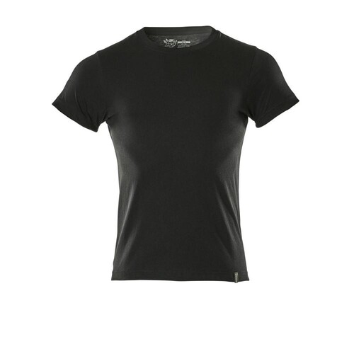 T-Shirt, moderne Passform / Gr. L  ONE,  Vollschwarz Produktbild
