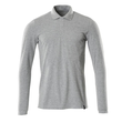 Polo-Shirt, Langarm, ProWash® / Gr.  3XLONE, Grau-meliert Produktbild