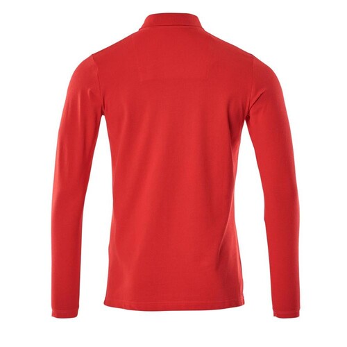 Polo-Shirt, Langarm, ProWash® / Gr. L   ONE, Verkehrsrot Produktbild Additional View 1 L