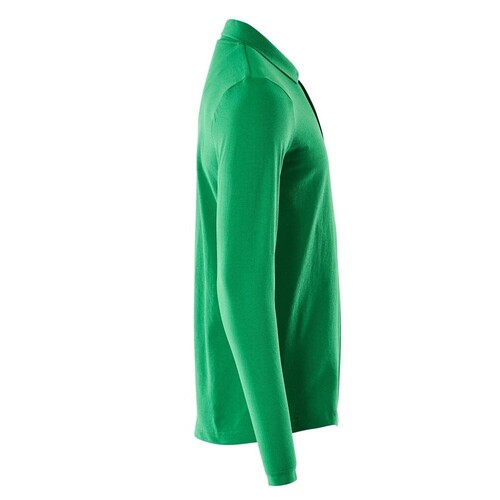 Polo-Shirt, Langarm, ProWash® / Gr. L   ONE, Grasgrün Produktbild Additional View 2 L