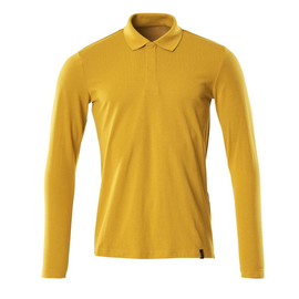 Polo-Shirt, Langarm, ProWash® / Gr.  2XLONE, Currygelb Produktbild