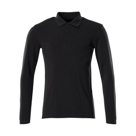 Polo-Shirt, Langarm, ProWash® / Gr. L   ONE, Vollschwarz Produktbild