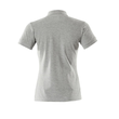 Polo-Shirt, Damen / Gr. M  ONE,  Grau-meliert Produktbild Additional View 2 S