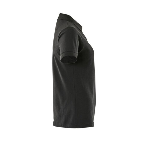 Polo-Shirt, Damen / Gr. L  ONE,  Vollschwarz Produktbild Additional View 3 L