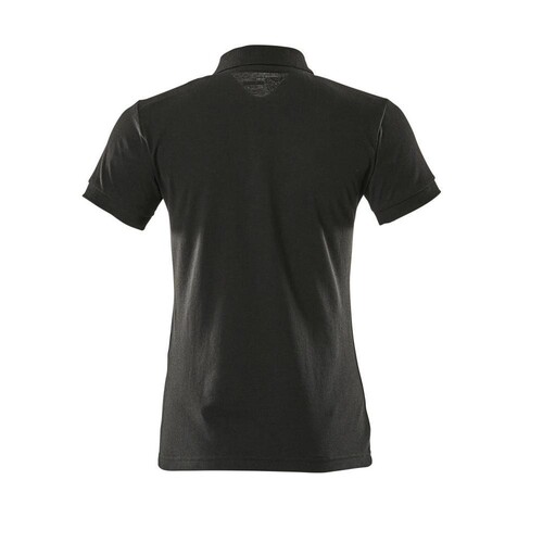 Polo-Shirt, Damen / Gr. M  ONE,  Vollschwarz Produktbild Additional View 2 L
