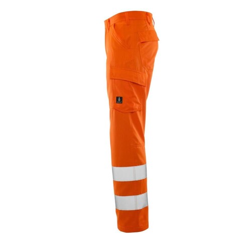 Hose, Schenkeltaschen, einfarbig / Gr.  90C62, Hi-vis Orange Produktbild Additional View 1 L
