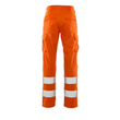 Hose, Schenkeltaschen, einfarbig / Gr.  90C62, Hi-vis Orange Produktbild Additional View 2 S
