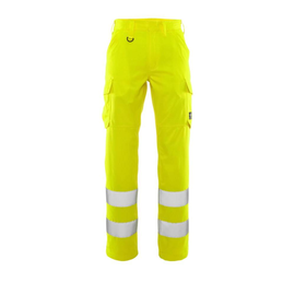 Hose, Schenkeltaschen, einfarbig / Gr.  90C62, Hi-vis Gelb Produktbild