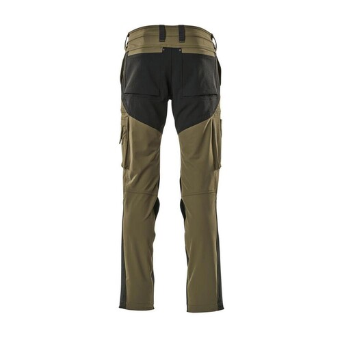 Funktionshose, ULTIMATE STRETCH / Gr.  90C48, Moosgrün/Schwarz Produktbild Additional View 2 L
