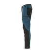 Funktionshose, ULTIMATE STRETCH / Gr.  76C47, Dunkelpetroleum/Schwarz Produktbild Additional View 1 S