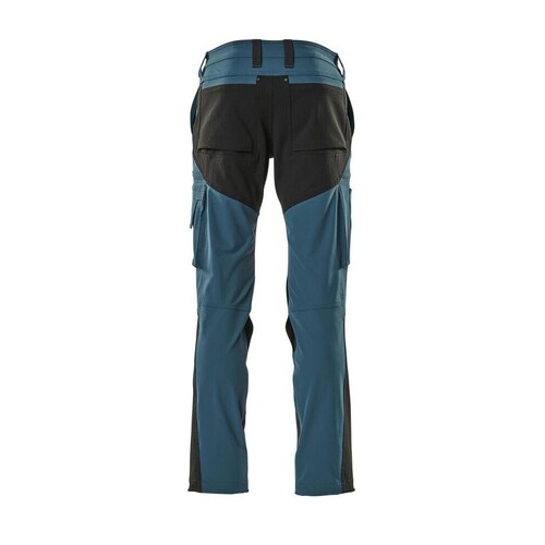 Funktionshose, ULTIMATE STRETCH / Gr.  76C47, Dunkelpetroleum/Schwarz Produktbild Additional View 2 L