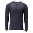 Funktionsunterhemd, Wolle / Gr. 4XL,  Schwarzblau Produktbild