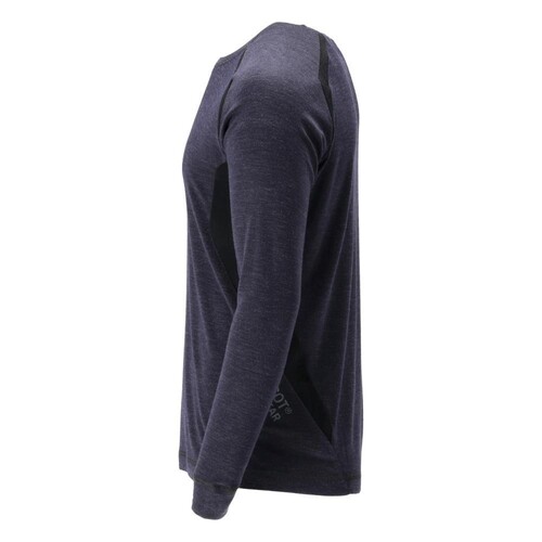 Funktionsunterhemd, Wolle / Gr. 5XL,  Schwarzblau Produktbild Additional View 1 L