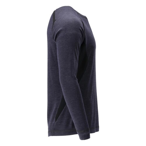 Funktionsunterhemd, Wolle / Gr. 5XL,  Schwarzblau Produktbild Additional View 3 L